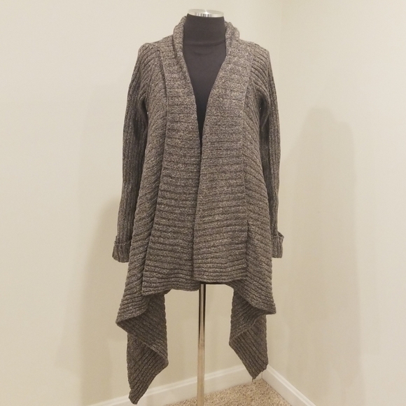 Laurie b. Size M Cashmere Blend Open Cardigan